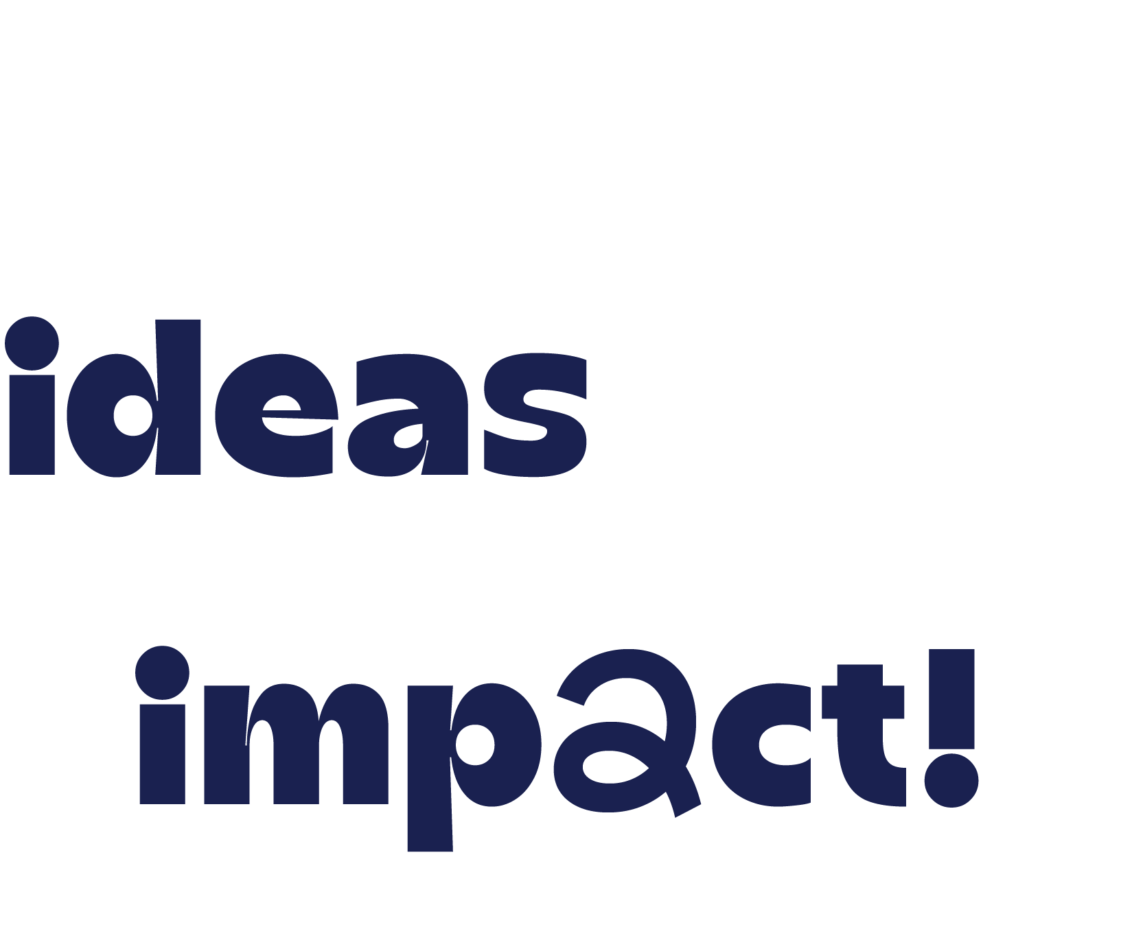 Turning ideas into impact
